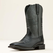 Load image into Gallery viewer, ARIAT MENS CIRCUIT PATRIOT WST BLK NT
