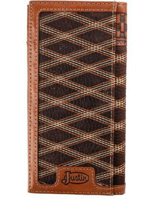 Justin Rodeo Wallet Crisscross Stitch 22054767W5