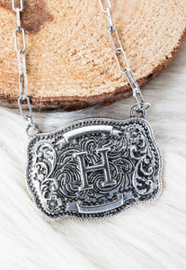 Tipi Branded Buckle Necklaces