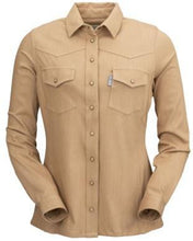 Load image into Gallery viewer, Outback Trading Co. Kat LS Snap Shirt Khaki 42246