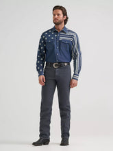 Load image into Gallery viewer, WRG FA26 West Men Vintage Denim LS BLU-607 112382001