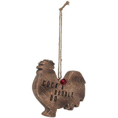 Tough 1 Rooster Ornament 91-1611
