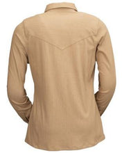 Load image into Gallery viewer, Outback Trading Co. Kat LS Snap Shirt Khaki 42246