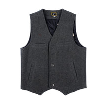 Load image into Gallery viewer, Men's Wyoming Wool Vest Grey