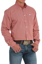 Load image into Gallery viewer, Cinch Men&#39;s Medallion Print Button-Down Western Shirt - Red MTW1105871