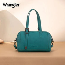 Load image into Gallery viewer, Montana West Wrangler Horseshoe Cutout Mini Boston Crossbody Bag Turquoise WG292-9012TQ