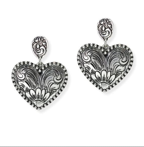 Tipi Heart Filigree Accent Jewelry