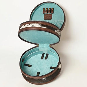 American Darling Western Lthr Jewelry Case