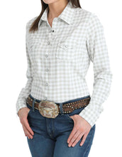 Load image into Gallery viewer, Cinch Womens L/S Arenaflex White MSW9206005