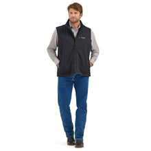 Load image into Gallery viewer, Wrangler Western Men&#39;s Trail Vest Black 112368286