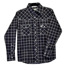 Load image into Gallery viewer, Cowboy Hardware TOD Barbed L/S print, Black 725561-010-T