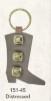 Load image into Gallery viewer, Gingerich Leather Decorative Door Hanger 143-45