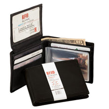Load image into Gallery viewer, Leather Bifold Wallet with RFID Protection - 51402