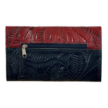Load image into Gallery viewer, American West Stars and Strips Tri-Fold Wallet 9394282