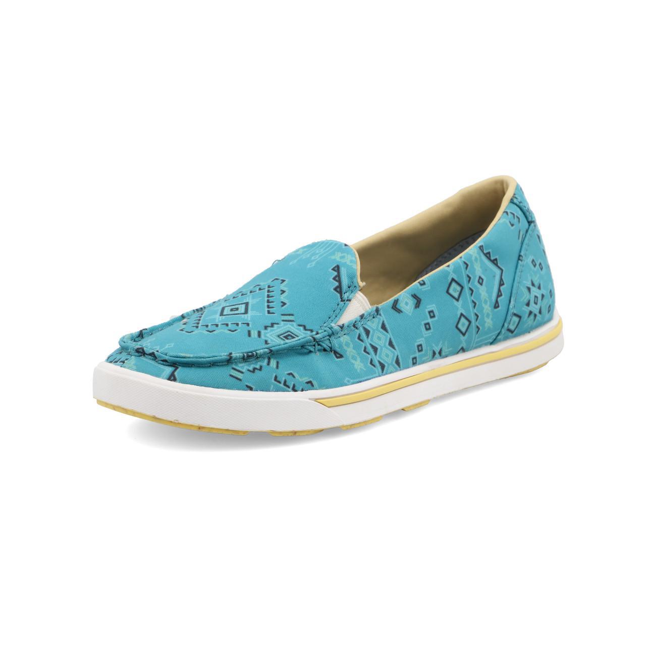 Wrangler Turquoise Retro Slip On KWC0018