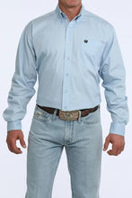 Load image into Gallery viewer, Cinch Mens L/S Solid Shirt MTW1106125 LTB
