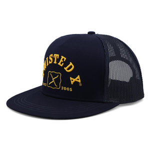 Twisted X Classic Trucker Cap - Navy & Yellow