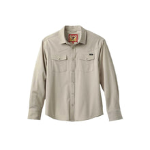 Load image into Gallery viewer, Miller Men's LS Camp Shirt KHA MTW11403008