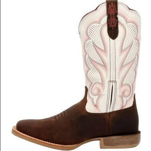 Durango Lady Rebel Pro Trail Br/White  DRD0392