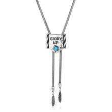 Load image into Gallery viewer, Montana Silversmith Giddy Up Bolo Necklace NC6201