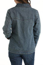 Load image into Gallery viewer, Cinch Women&#39;s Reversible Trucker Jacket - Indigo/Brown MAJ9906001