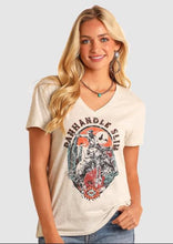 Load image into Gallery viewer, Panhandle Slim Boxy Roll Sleeve Graphic Tee LW21T05822