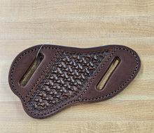Load image into Gallery viewer, Texas Saddlery Spider Tooled Knife Sheaths