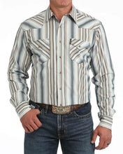 Load image into Gallery viewer, Cinch Mens L/S Stripe Modern MTW1303112 MUL