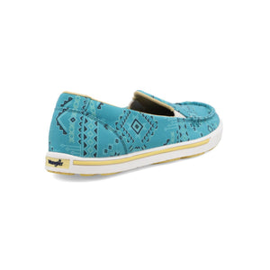 Wrangler Turquoise Retro Slip On KWC0018