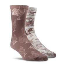 Load image into Gallery viewer, Ariat Barnyard Friends Crew 2 Pair Socks AR4298-981-M