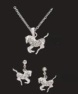 Load image into Gallery viewer, Austin Accent Crystal Horse Jewelry Set
