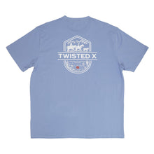 Load image into Gallery viewer, Twisted X Slate Blue SS T-shirt  009