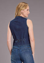 Load image into Gallery viewer, Stetson Women&#39;s Denim Vest Dk Wash 1107402025003