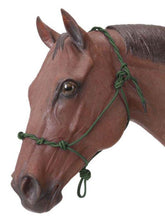 Load image into Gallery viewer, Tough1 Knotted Rope Training Halter with Twisted Crown  50-1090