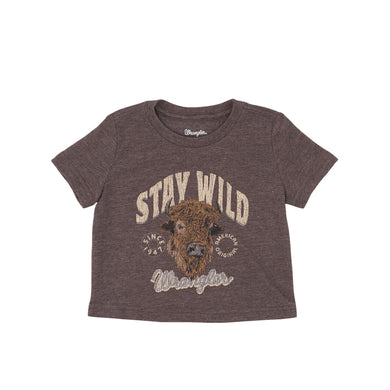 Wrangler® Baby Boy Graphic Short Sleeve Shirt - Mole Heather 112368777