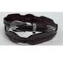 Load image into Gallery viewer, Austin Accent Tooled Black Hatband LC-51B