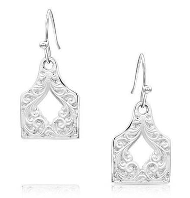 Montana Silversmith Out West Cow Tag Earrings- ER6135