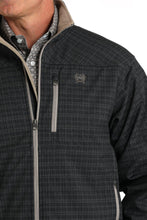 Load image into Gallery viewer, Cinch Men&#39;s Bonded Plaid Prt Navy Jacket MWJ1583007