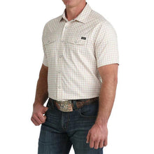 Load image into Gallery viewer, Cinch Mens S/S Camp Shirt White MTW1402012