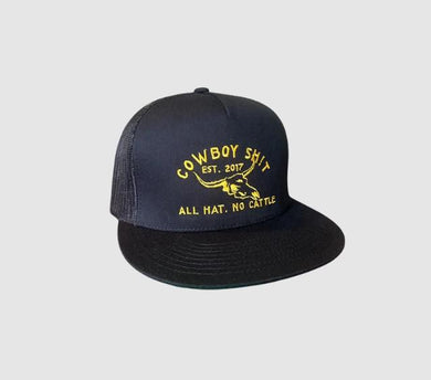 Cowboy Sh!t The Coronation Black Ball Cap