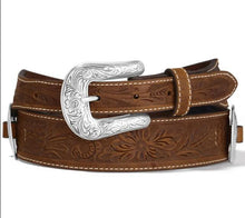 Load image into Gallery viewer, Tony Lama 1 1/2-1 BRK SEDONA CONCHO WOMENS&#39; BELT C51309