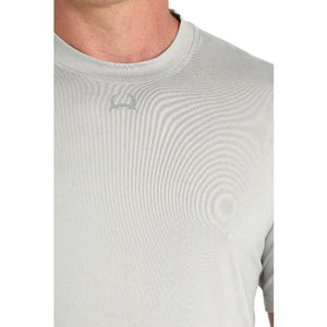 Cinch Men's Grey Arena Flex Athletic Base Layer Shirt MTK1730026