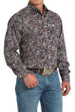 Load image into Gallery viewer, Cinch Mens L/S Print Mult MTW1105910