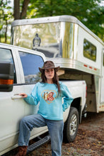 Load image into Gallery viewer, Outback Here For The Horses Sweatshirt 40380-BLU
