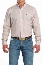 Load image into Gallery viewer, Cinch Mens L/S Print Pink MTW1105913
