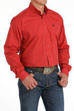 Load image into Gallery viewer, Cinch Men&#39;s Money Print Red MTW1105801