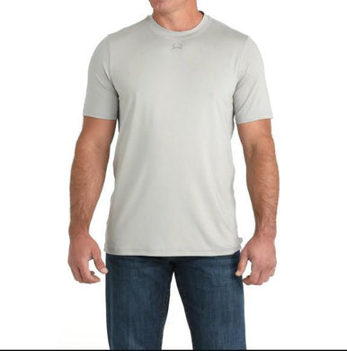 Cinch Men's Grey Arena Flex Athletic Base Layer Shirt MTK1730026