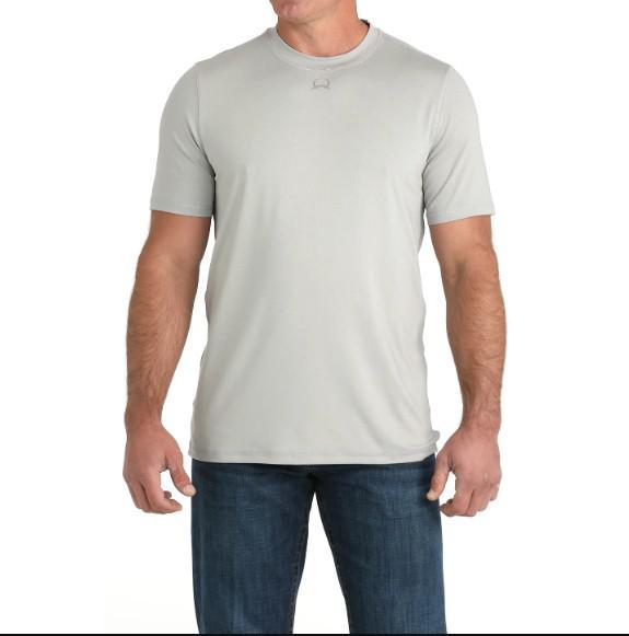 Cinch Men's Grey Arena Flex Athletic Base Layer Shirt MTK1730026