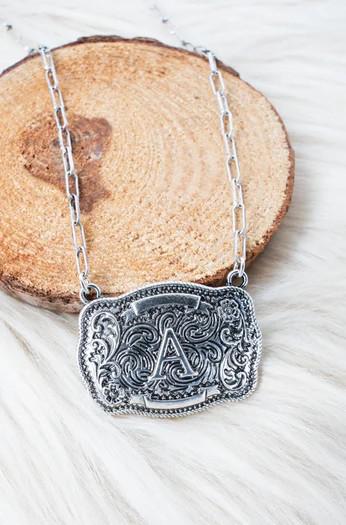 Tipi Branded Buckle Necklaces