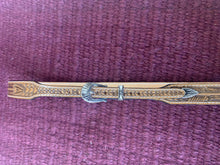 Load image into Gallery viewer, Austin Accent Tooled Arrow Hatband Natural LC-69A